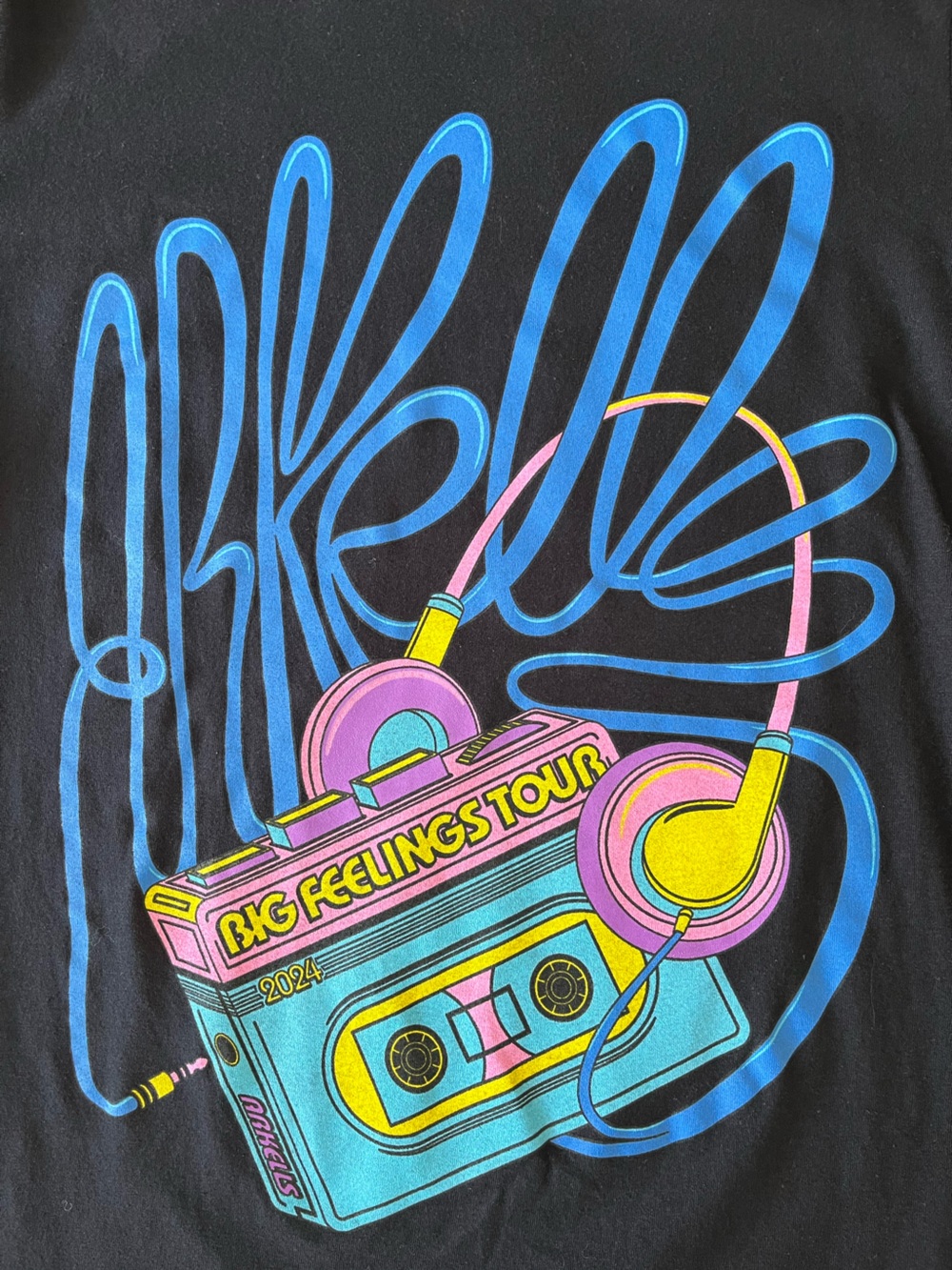 Arkells Big Feelings Tour 2024 Walkman Graphic Band Tee